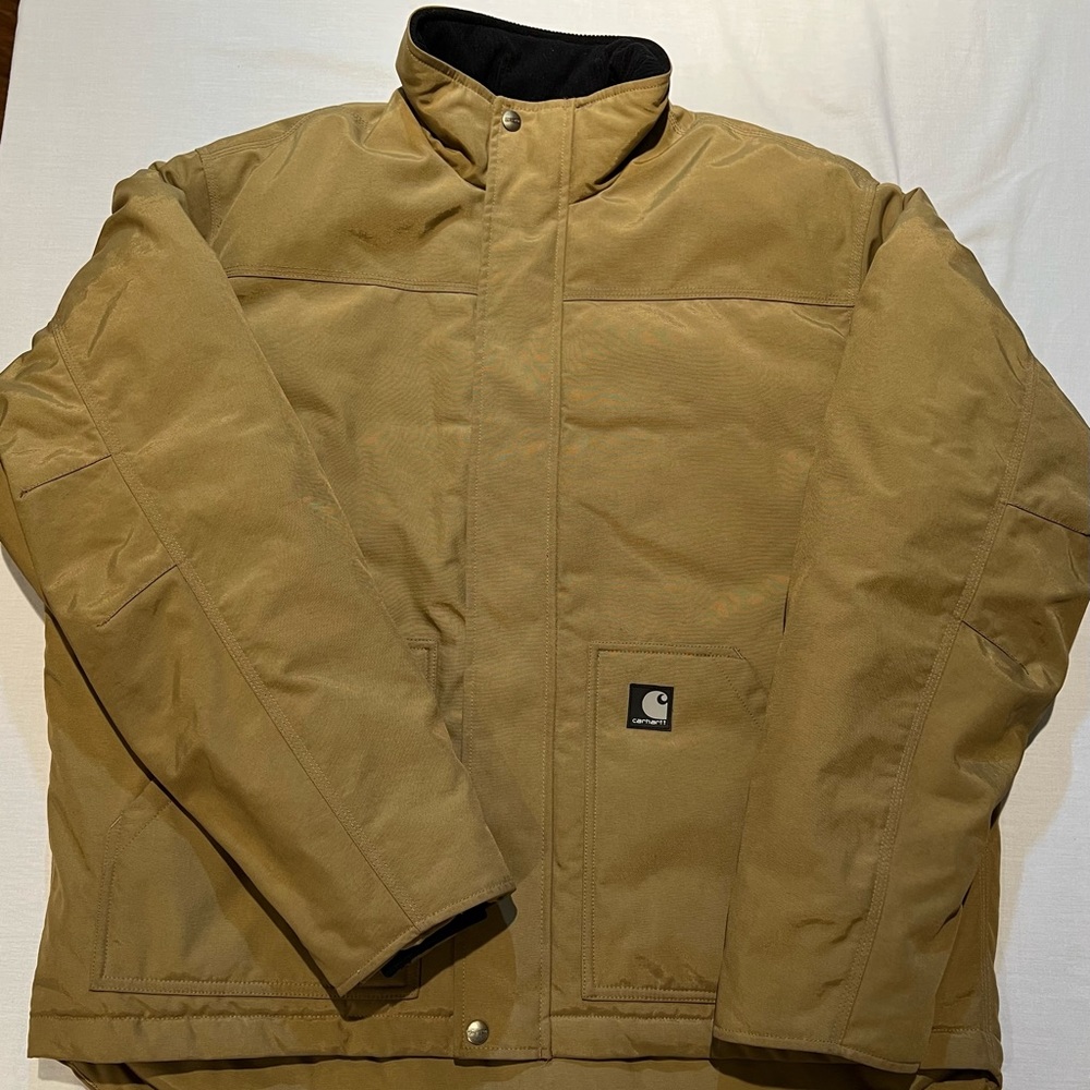 Carhartt Brown Workwear Performance Jacket